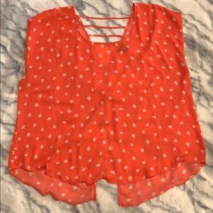 Torrid Split Back Shirt